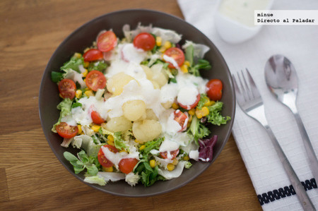 Ensalada italiana de melón. Receta