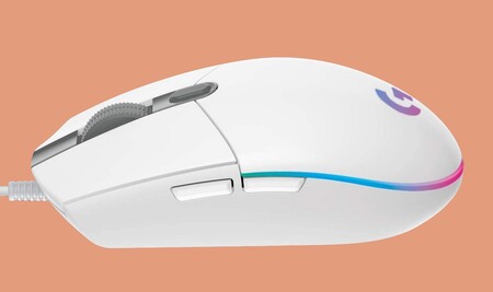 Este ratón gaming Logitech blanco es de los más valorados en Amazon, roza su precio mínimo histórico y cuesta 22,99 euros