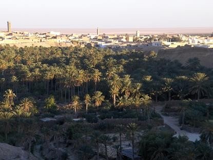 Nefta, un oasis en el corazón de un pueblo