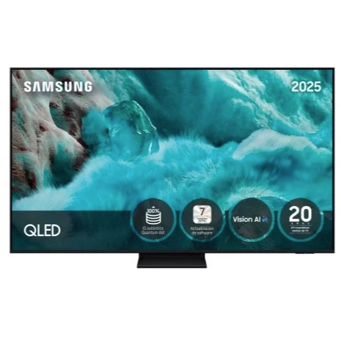  Smart TV QLED 65" (165,1 cm) Samsung TQ65Q7F5AU con IA, 4K UHD, 50 Hz, Q4 AI Processor, OTS Lite, Q-Symphony, Adaptive Sound 