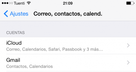 Ajustes Sincronizacion