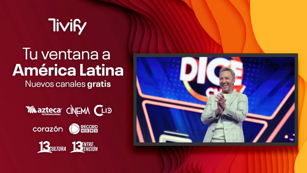 Siete nuevos canales de TV con sabor latino gratis, sin registro ni antena de TDT: estos son los diales que llegan a Tivify 