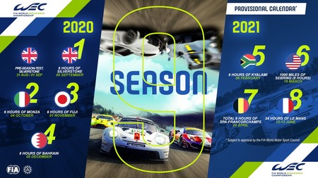 Calendario Wec 2020 2021