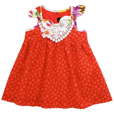 vestido rojo catimini 