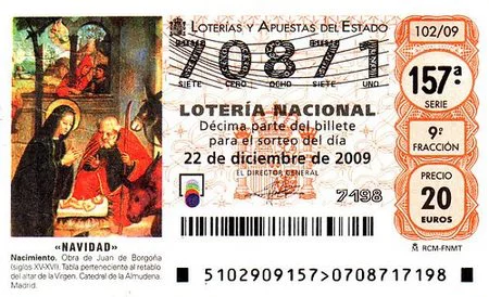 Premios de Loterías de más de 2.500 euros pagarán un 20% ¡nuevo impuesto! 
