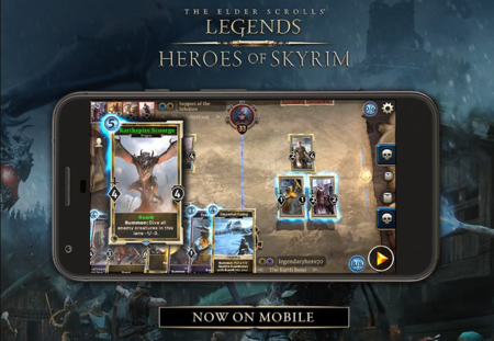 The Elder Scrolls: Legends ya está disponible en dispositivos móviles iOS y Android