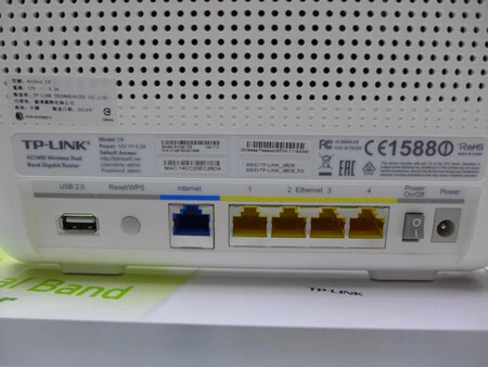 Router Parte Trasera