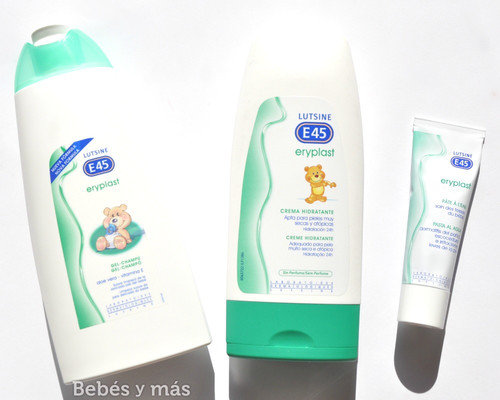 Probamos la gama Eryplast de Lutsine, productos para cuidar la delicada piel del bebé 