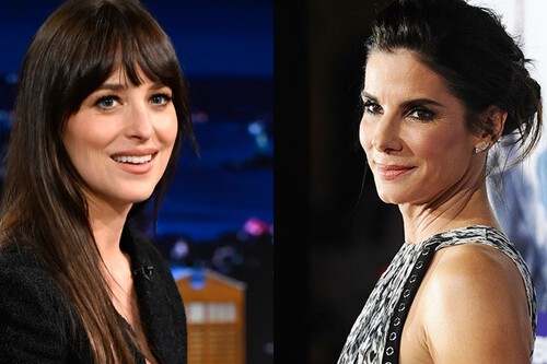 Dakota Johnson recuerda el momento en el que Sandra Bullock la recibió en el selecto club de los Razzie: "Me dio un ataque de pánico"