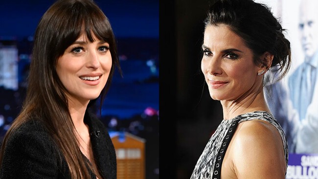 Dakota Johnson y Sandra Bullock