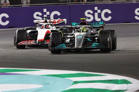 Hamilton Magnussen Arabia Saudi F1 2022