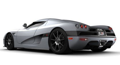 Koenigsegg CCX, vista trasera