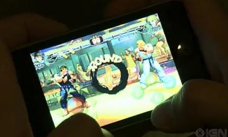Primer vídeo de Street Fighter IV para el iPhone y iPod Touch