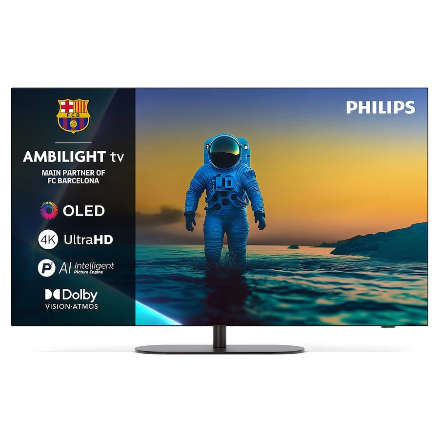 TV OLED 164 cm (65") Philips Ambilight 65OLED820/12 UHD 4K, Dolby Vision y Dolby Atmos