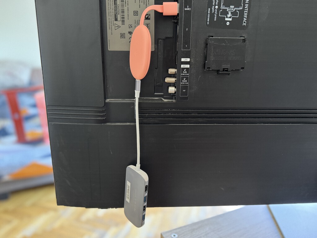 Conectarle un hub a mi Chromecast con Google TV es lo mejor que he hecho: ahora envidio poco al nuevo streamer