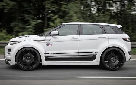 Vista lateral del Range Rover Evoque by Prior Design