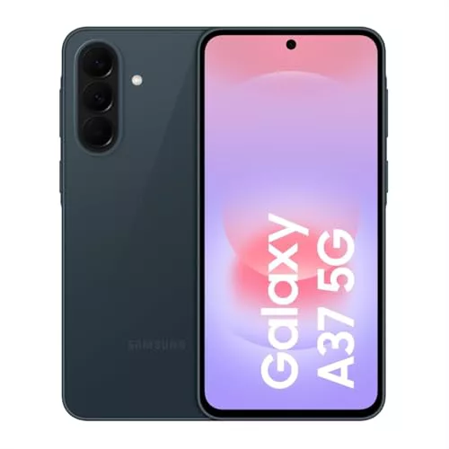 Samsung Galaxy A37 5G (Awesome Graygreen, 8 GB de RAM, 256 GB de almacenamiento), IA agéntica, triple cámara con video de nightografía, 2 días de duración de la batería, actualizaciones del sistema