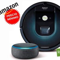Precio mínimo en Amazon para el Roomba 981 en pack con un Amazon Echo: ahora lo tienes por 479 euros