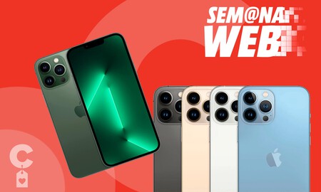 Sólo te quedan 4 días para ahorrarte 114 euros estrenando el iPhone 13 Pro Max de 256 GB en la Semana Web de MediaMarkt