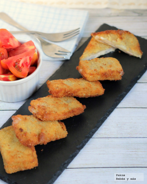 San Jacobos de acelgas. Receta 