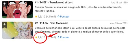 Se Descubrio Que Este Es Uno De Los Capitulos Mejor Puntuados De Dragon Ball Nos Hizo Llorar A Todos Y Vegeta Es El Protagonista