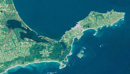 Nemuro Peninsula Hokkaido Japan Srtm