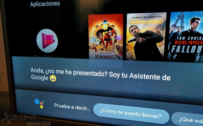 Android Tv Asistente de Google