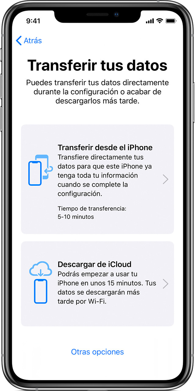 Cómo pasar tus contactos de un iPhone a otro iPhone