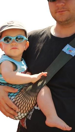 Portabebé Tonga Fit Verde Caqui