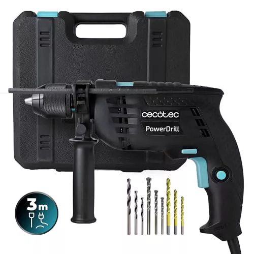 Cecotec Taladro Eléctrico Percutor PowerDrill 850 EasyAdjust
