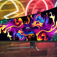 Es tan grande como una tele, pero es un monitor QD-OLED de 49 pulgadas con tratamiento antirreflejos