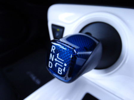 Transmisión Prueba Toyota Prius 2016 Detalles Interiores