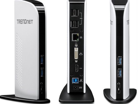 TRENDnet TU3-DS2, un dock con todo tipo de conexiones para tu portátil