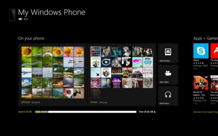 La aplicación para sincronizar Windows Phone 8 con Windows 8 ya está disponible en la tienda