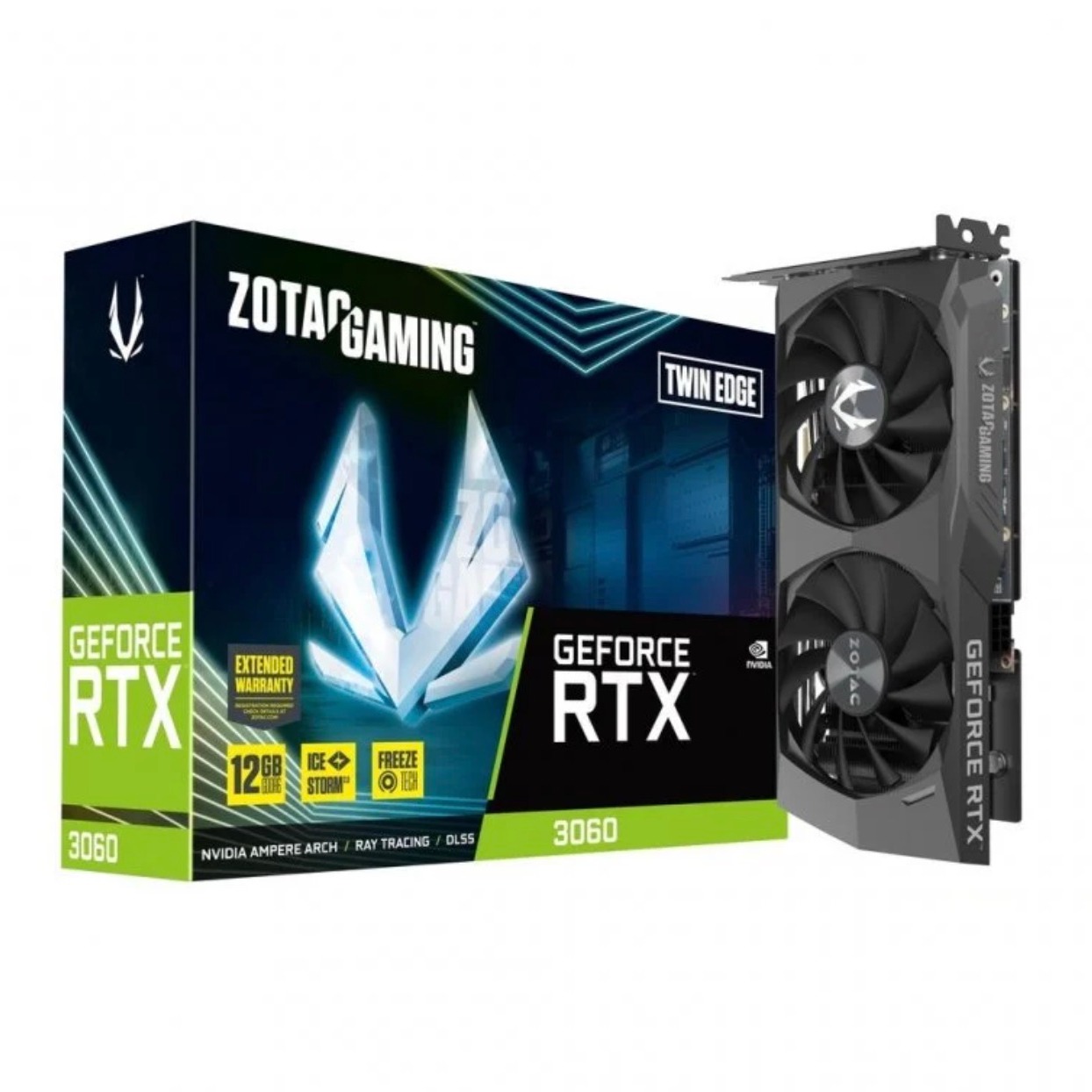 Zotac Gaming GeForce RTX 3060 Twin Edge LHR 12GB GDDR6
