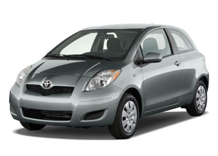 2009 Toyota Yaris Angularfront
