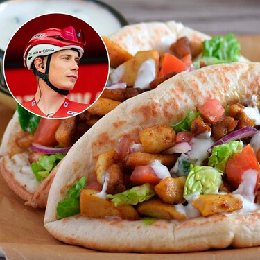 En 10.000 calorías al día, también cabe un kebab: la comida favorita de Vingegaard cuando se baja de la bici 