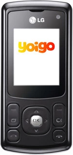 El LG KU380 también con Yoigo