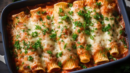 Canelones de requesón con salsa de tomate: una receta fácil de hacer con 6 ingredientes y lista en menos de una hora