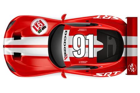 El Viper GTS-R se pinta de colores clásicos