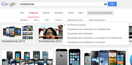 Cómo encontrar imágenes Creative Commons en Google
