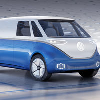 La furgoneta eléctrica Volkswagen I.D. Buzz Cargo, presentada en Hannover junto a otros 4 modelos