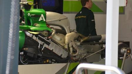 El Caterham CT05 enseña los cambios propuestos por Renault