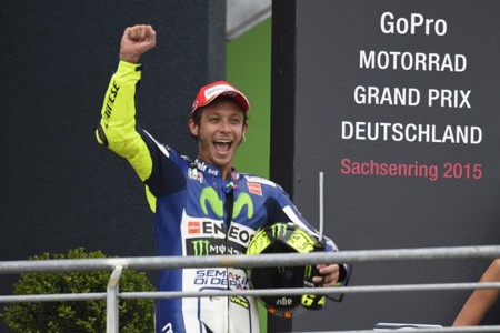 Valentino Rossi se anota otro récord: mayor tiempo entre el primer y último podio