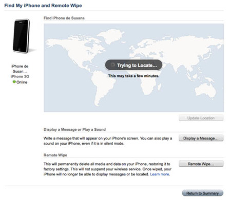 Find My iPhone, probando nuevas funciones