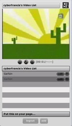 Nume: reproduce tus vídeos favoritos mediante un widget en tu blog