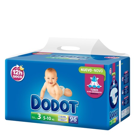 Oferta en Toys 'r us en pañales y toallitas Dodot: 50% de descuento en la segunda unidad y envío gratis