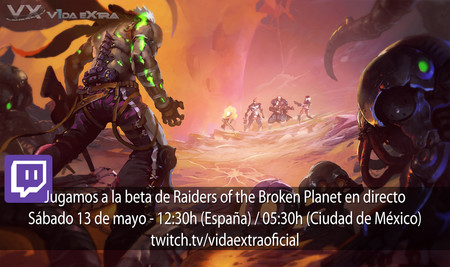 Streaming de Raiders of the Broken Planet a las 12:30h (las 05:30h en Ciudad de México)