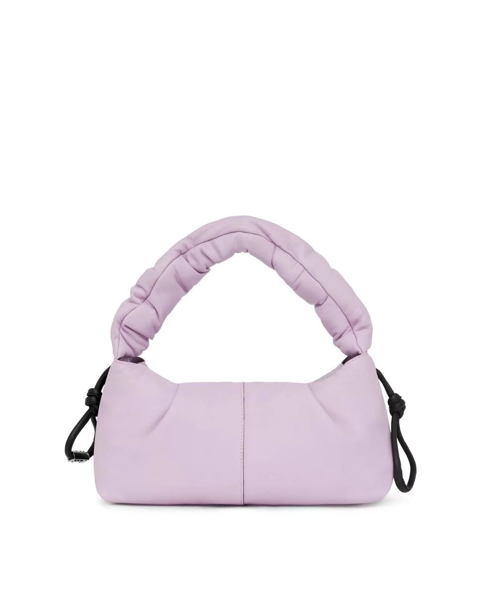 Bolso de hombro Tous Soft mediano de piel en lila