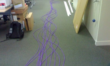 Canalización del cableado en las empresas